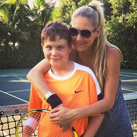 Kournikova started playing golf at the age of two